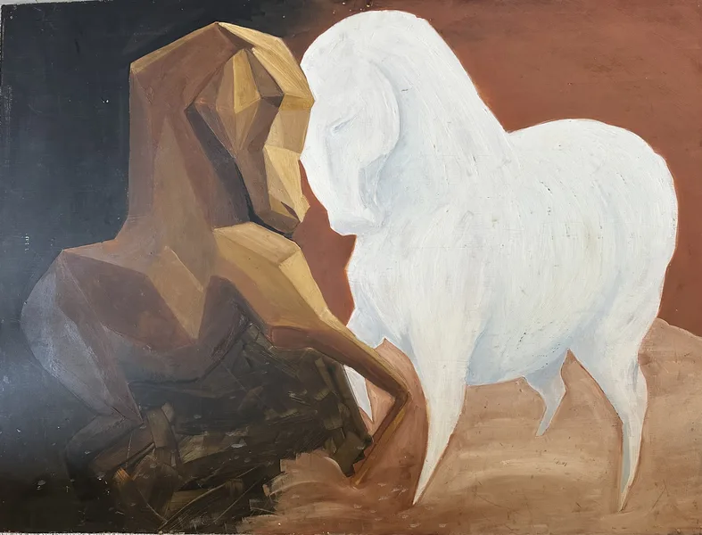 boj mysli a duše 100x80 cm